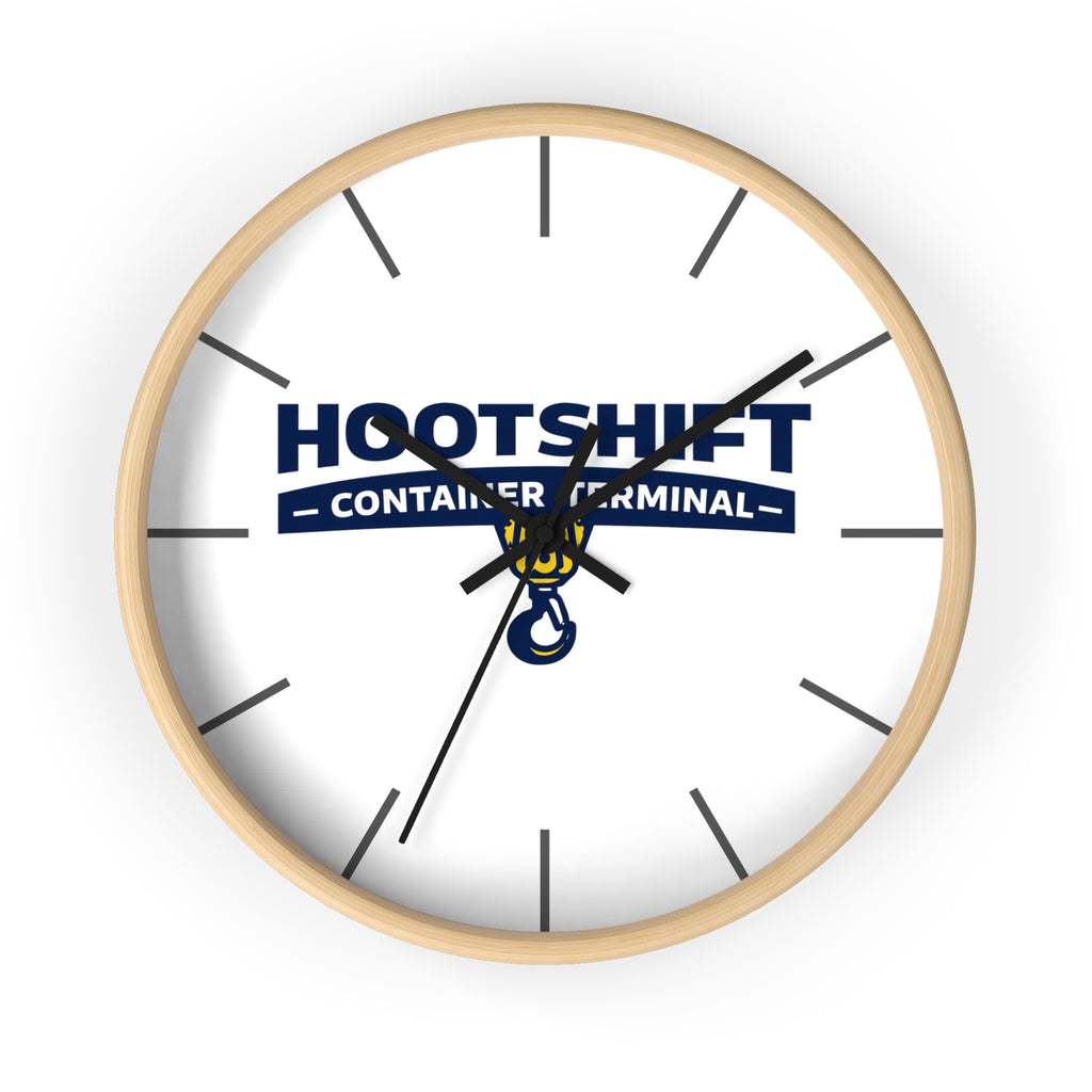 Hootshift Container Terminal Clock