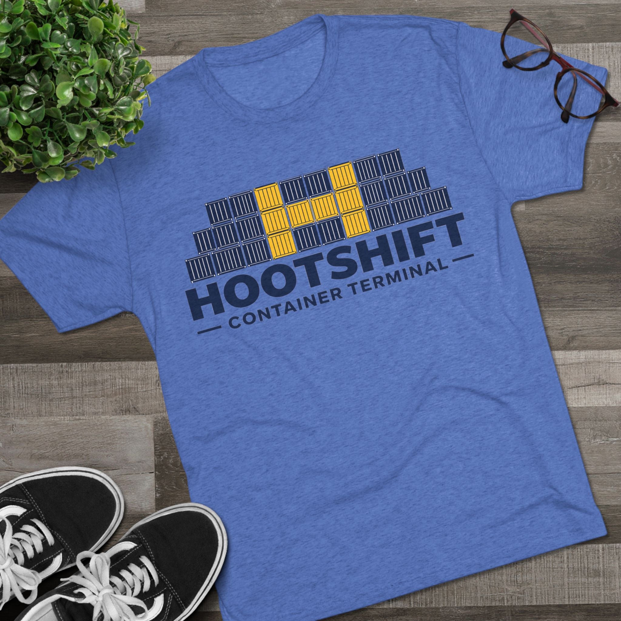 Hootshift Container Terminal Stack Tee