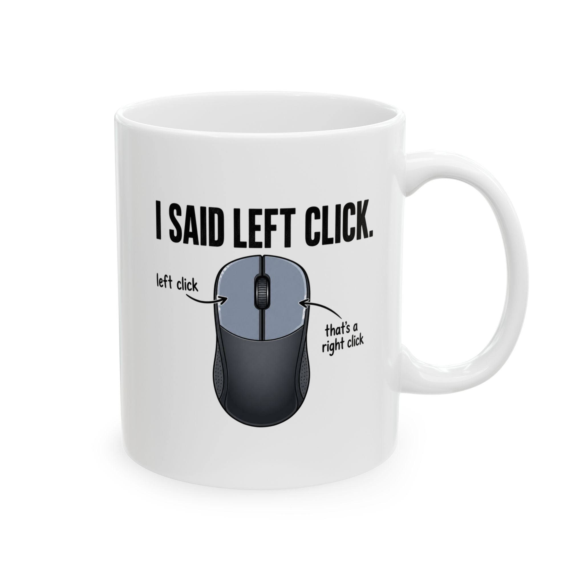 I SAID LEFT CLICK Mug