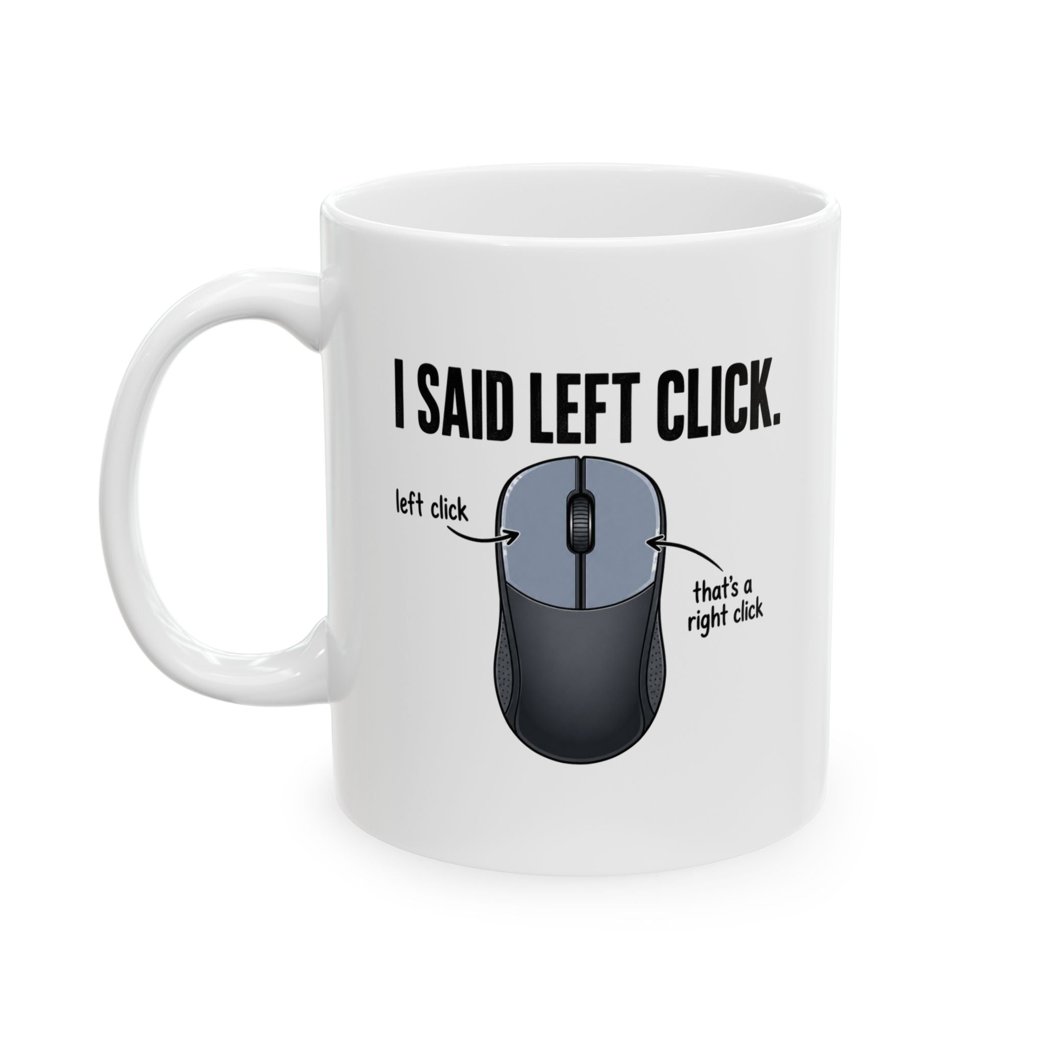 I SAID LEFT CLICK Mug