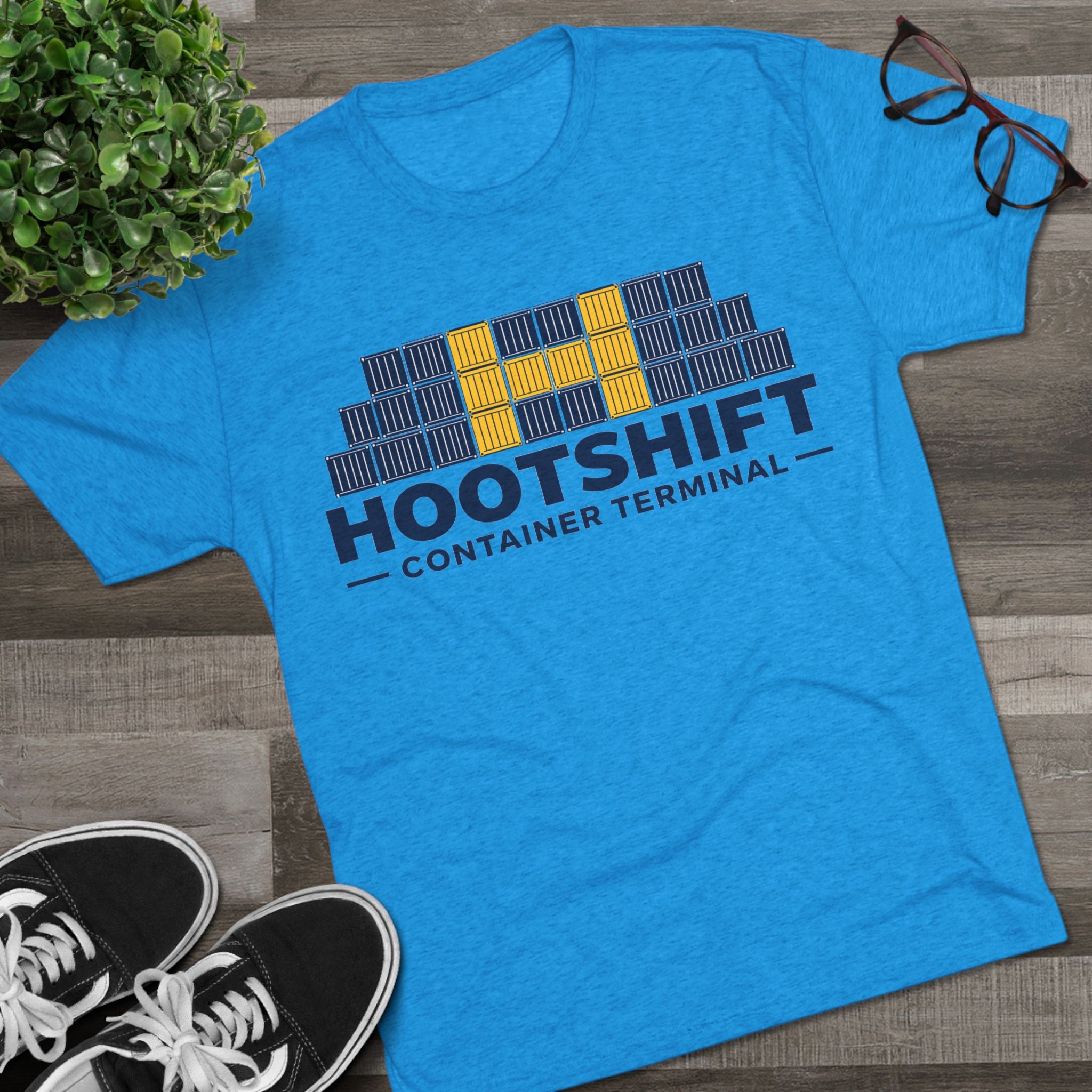 Hootshift Container Terminal Stack Tee